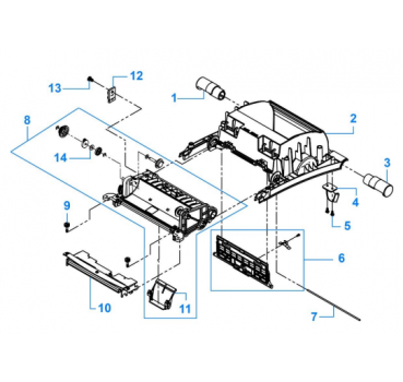 TSC TC2xx Druckopf/Printhead (203 dpi)